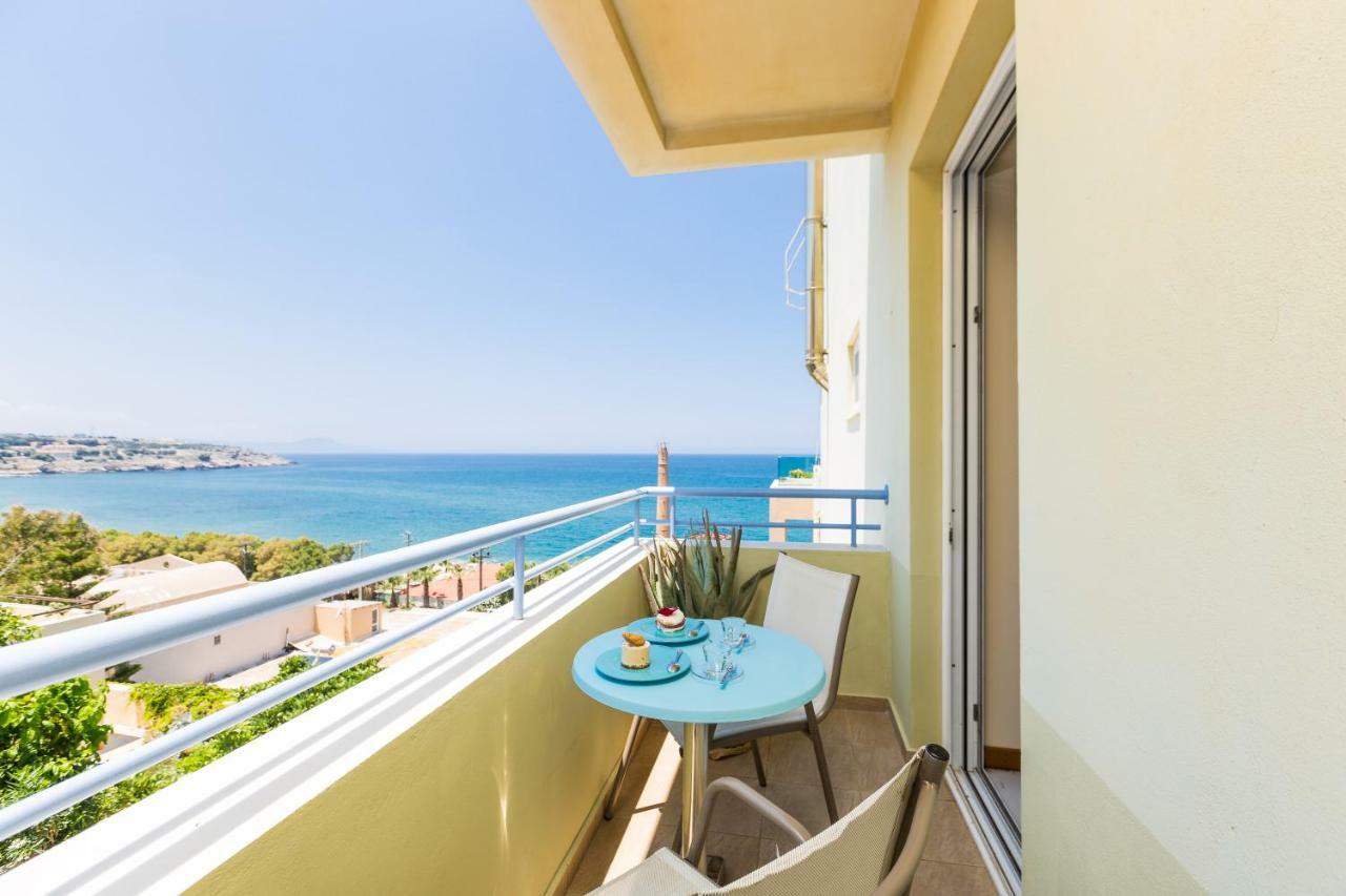 Ferienwohnung Elytis Panoramic View Rethymno Exterior foto