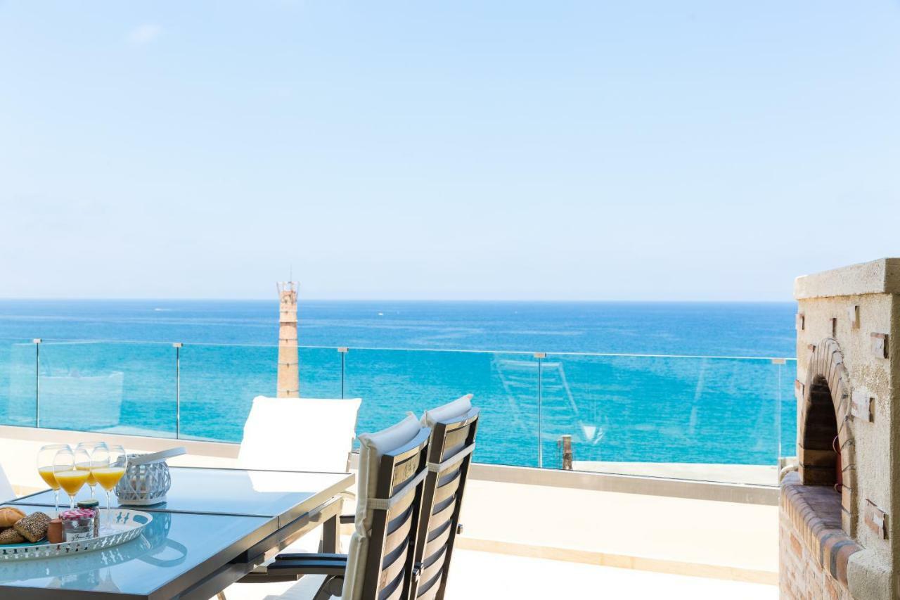 Ferienwohnung Elytis Panoramic View Rethymno Exterior foto